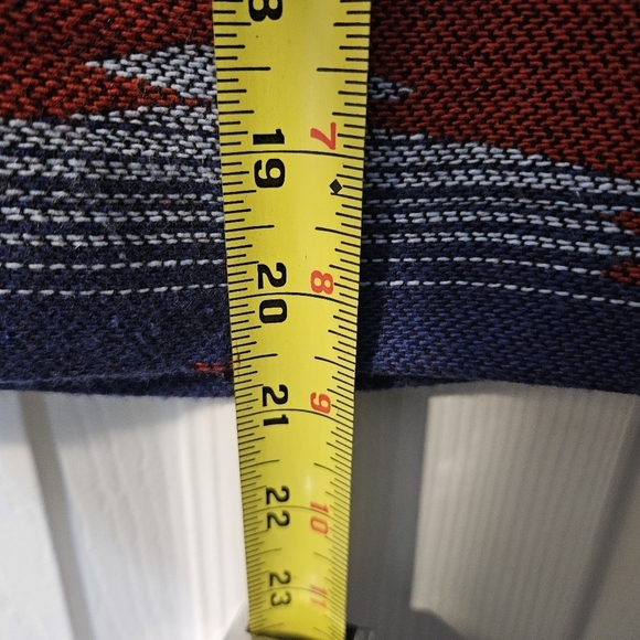 Saddle Ridge Vintage Collectiob Colorful Equestrian Horse Indian Wool Wrap Skirt - Picture 3 of 5